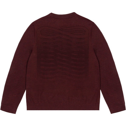 Felpe senza cappuccio Uomo Propaganda - Sweater Ribs - Bordeaux