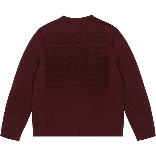 Felpe senza cappuccio Uomo Propaganda - Sweater Ribs - Bordeaux