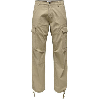 Pantaloni Uomo Only & Sons - Onsray Life 0020 Ribstop Cargo - Beige