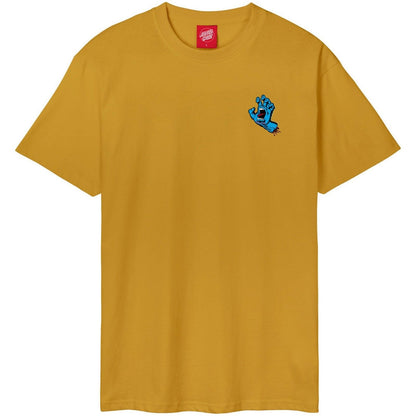 T-shirt Uomo Santa Cruz - Screaming Hand Chest T-Shirt - Oro