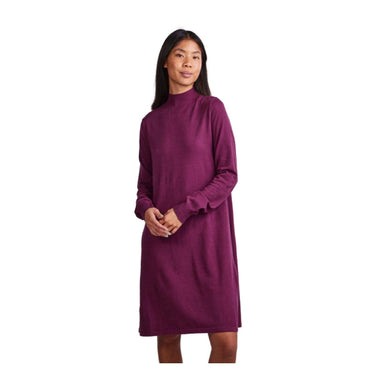 Vestiti casual Donna Pieces - Pcjalina Ls T-Neck Knit Dress Noos - Viola