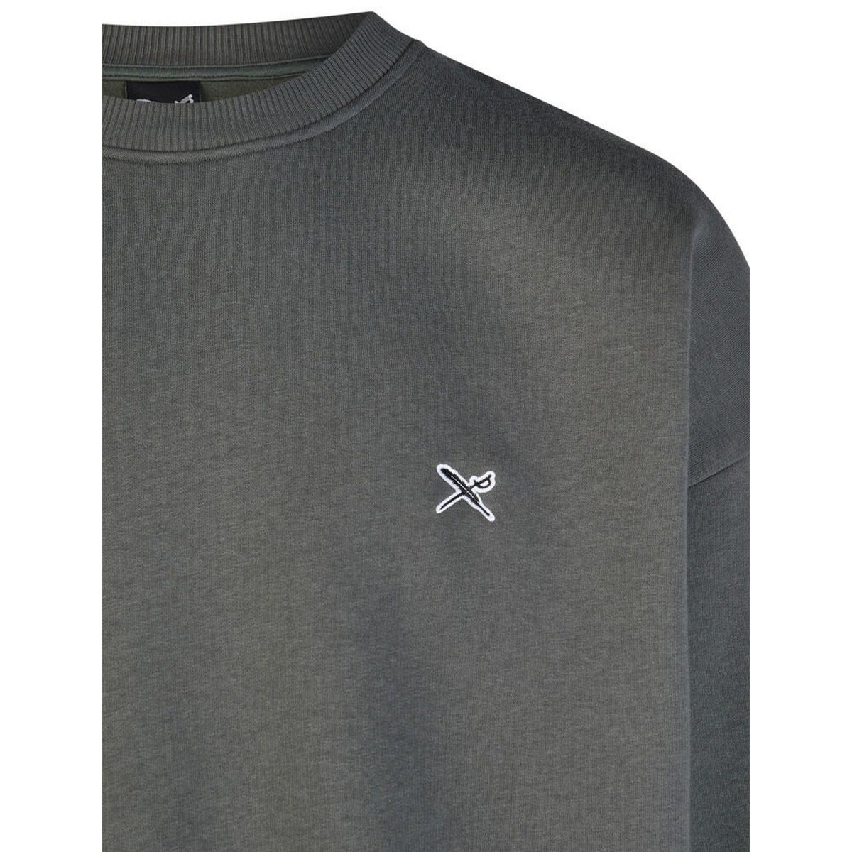 Felpe senza cappuccio Uomo Iriedaily - Flagloose Crewneck - Grigio