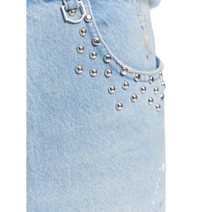 Pantaloncini Unisex Reternity - Studded Jorts - Blu
