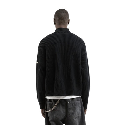 Maglie Uomo Reternity - L'atelier Line Knit Zipper - Nero