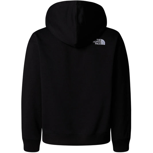 Felpe con cappuccio Ragazzi Unisex The North Face - Teen Essential Oversized Hoodie - Nero