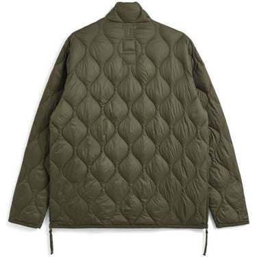 Chaquetas de plumón unisex Taion - Military Hi Neck W-Zip Down Jkt - Verde