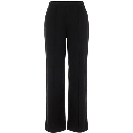 Pantaloni Donna Pieces - Pcbossy Hw Wide Pants Noos - Nero