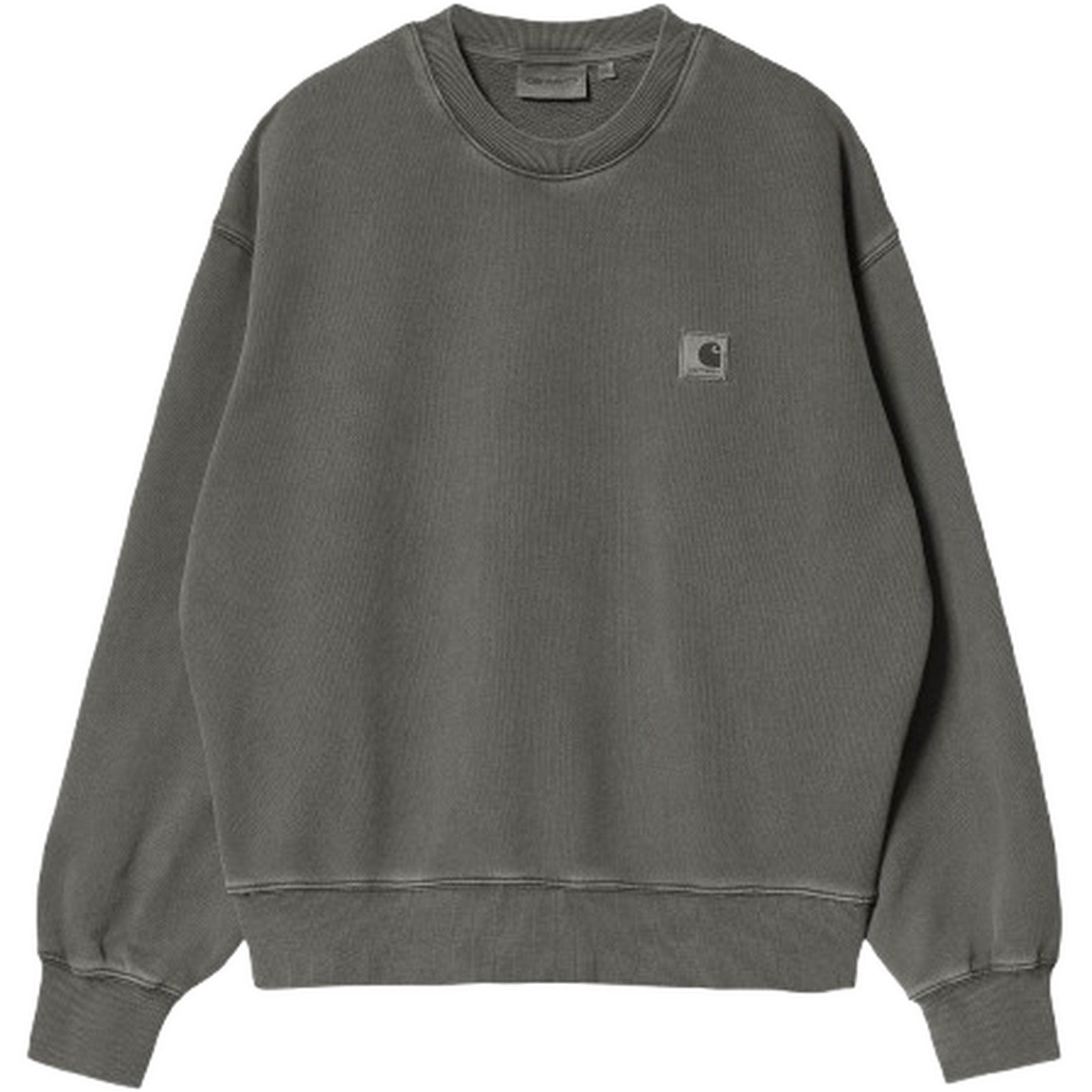 Felpe senza cappuccio Donna Carhartt Wip W Nelson Sweat Grigio MrJam Store