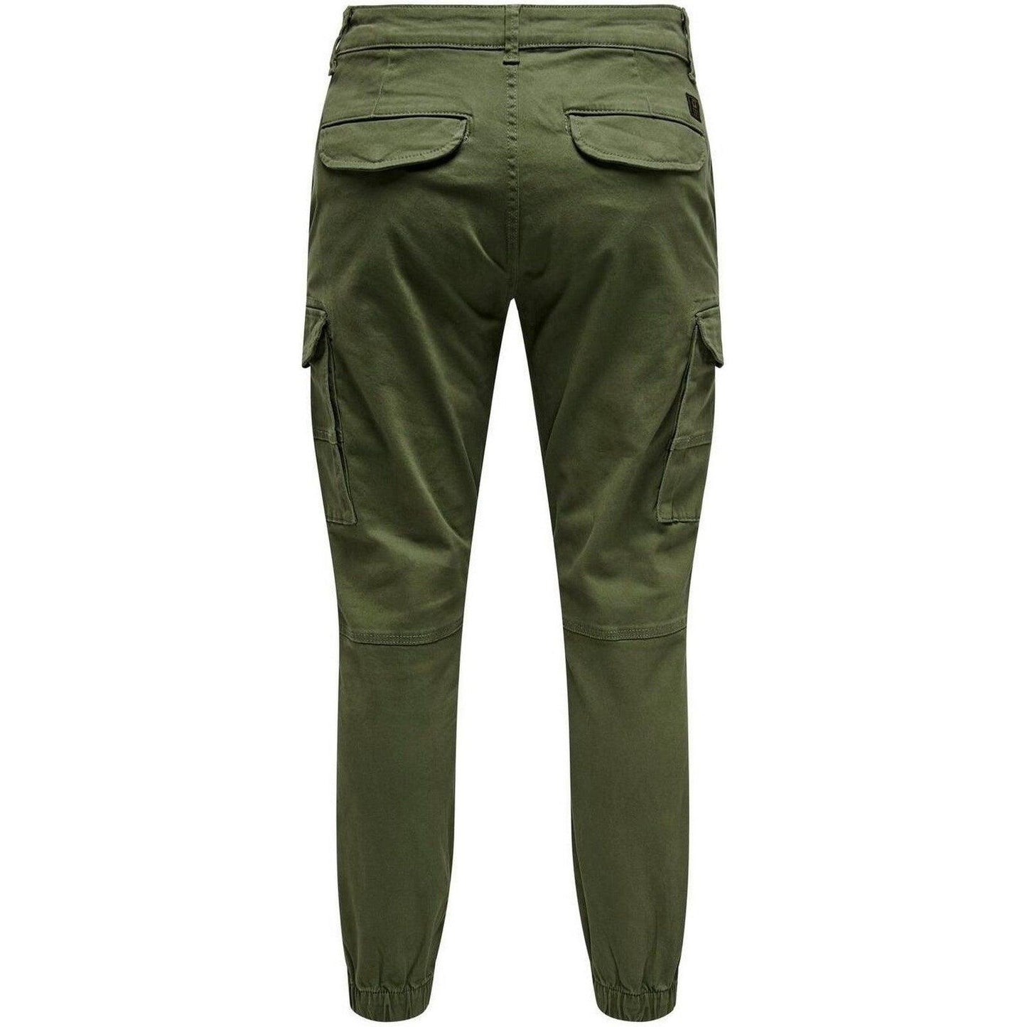 Pantaloni Uomo Only & Sons - Onscarter Life Cargo Cuff 0013 Pant Noos - Verde