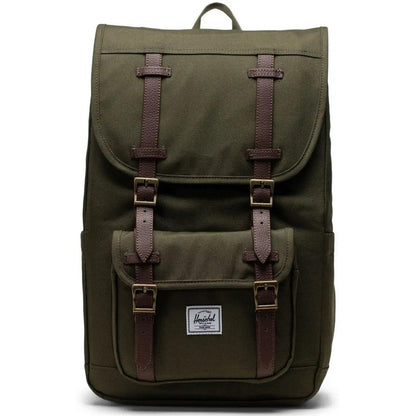 Zaini Casual Unisex Herschel - Herschel Little America Mid Backpack - Verde