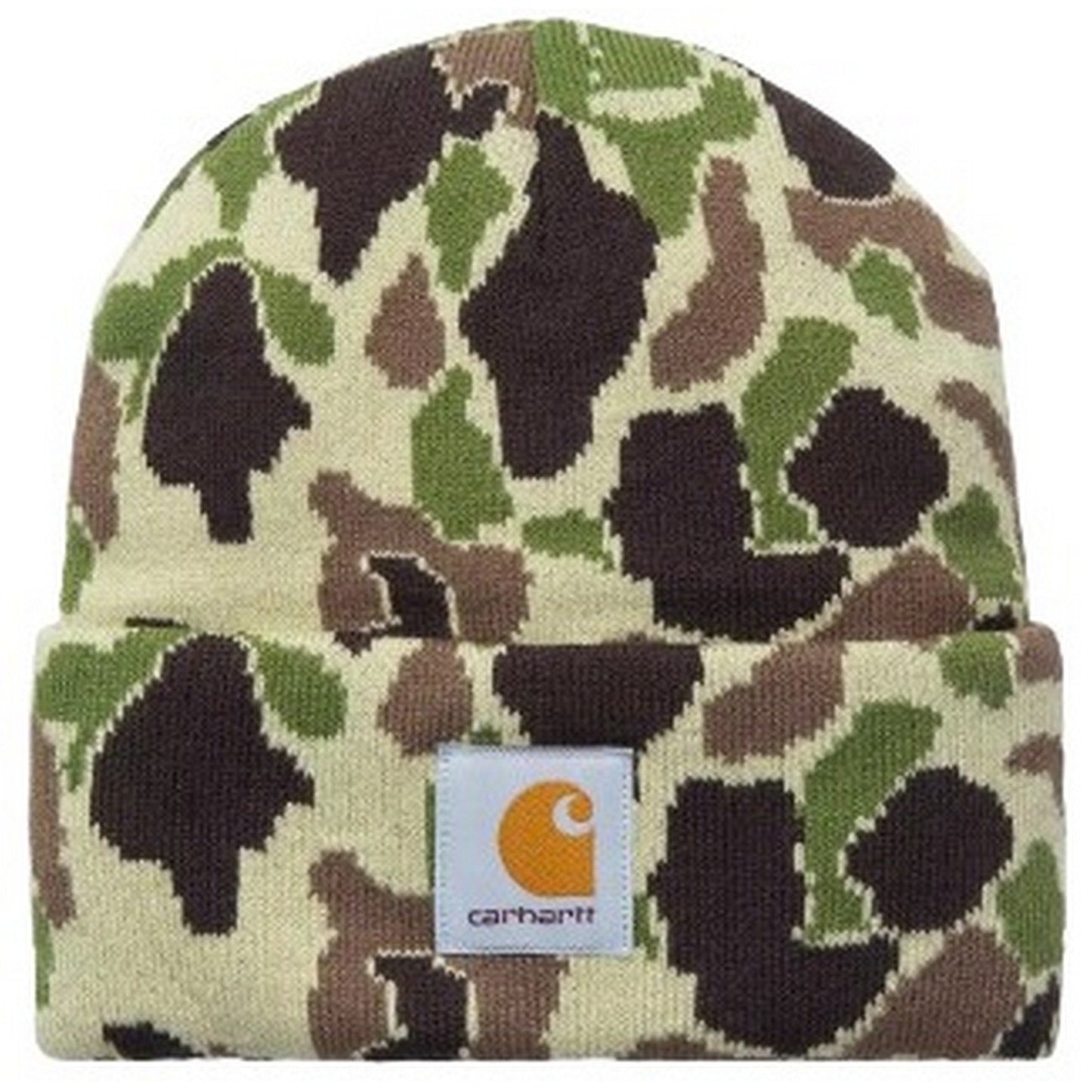 Berretti in maglia Unisex Carhartt Wip - Camo Duck Beanie - Camouflage