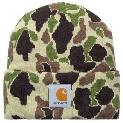Berretti in maglia Unisex Carhartt Wip - Camo Duck Beanie - Camouflage