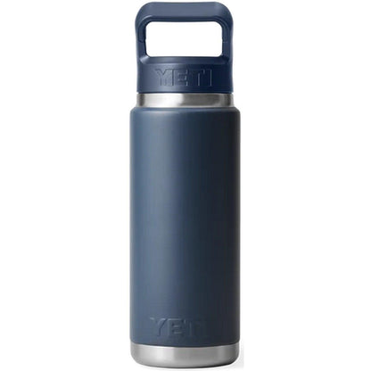 Thermos per bibite Unisex Yeti - Rambler 26oz colour Straw Bottle. - Blu