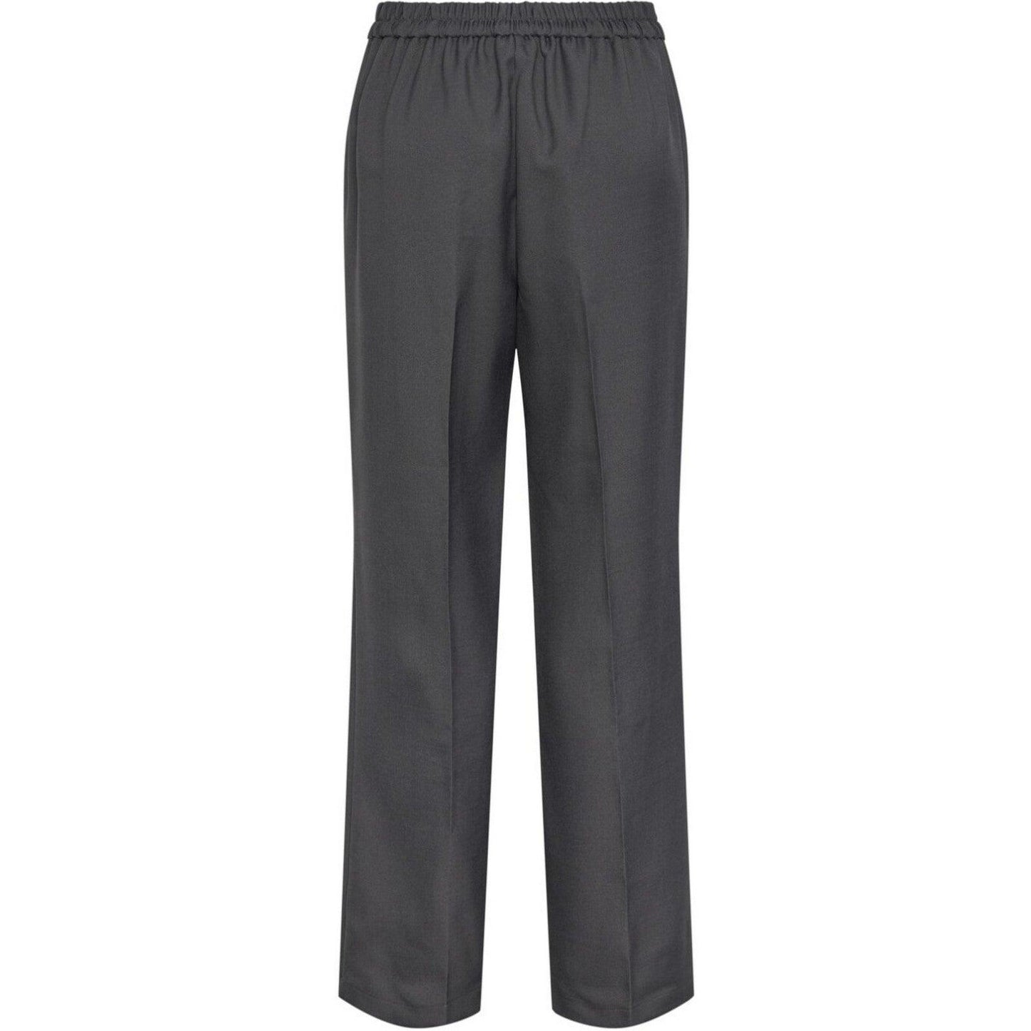 Pantaloni Donna Pieces - Pcneva Hw Wide Pants Noos - Grigio