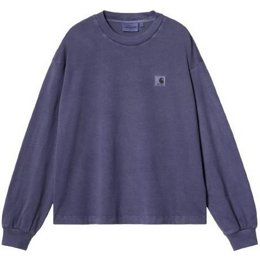 Maglie a manica lunga Donna Carhartt Wip - W' L/S Nelson T-Shirt - Blu