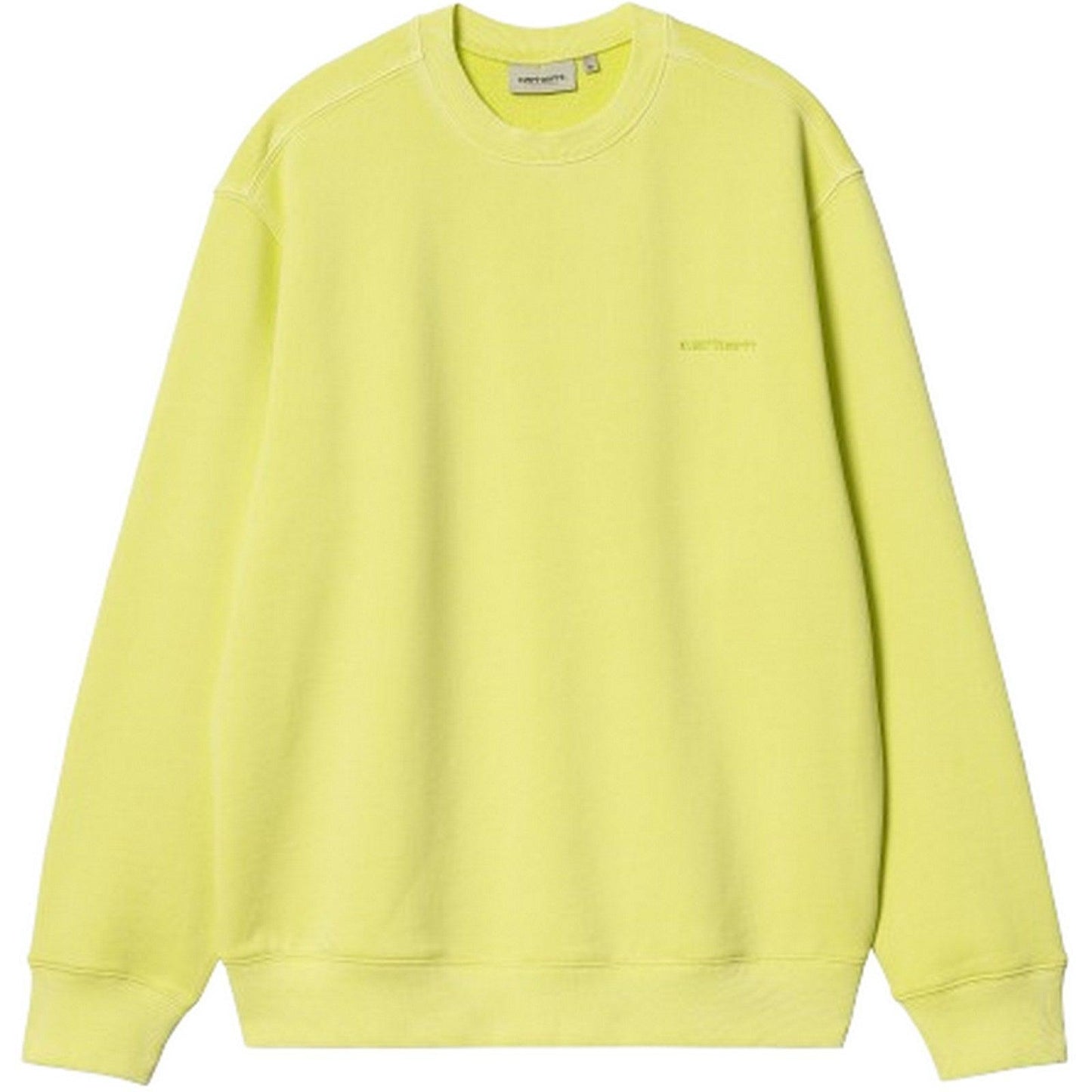 Felpe senza cappuccio Uomo Carhartt Wip - Duster Script Sweat - Verde