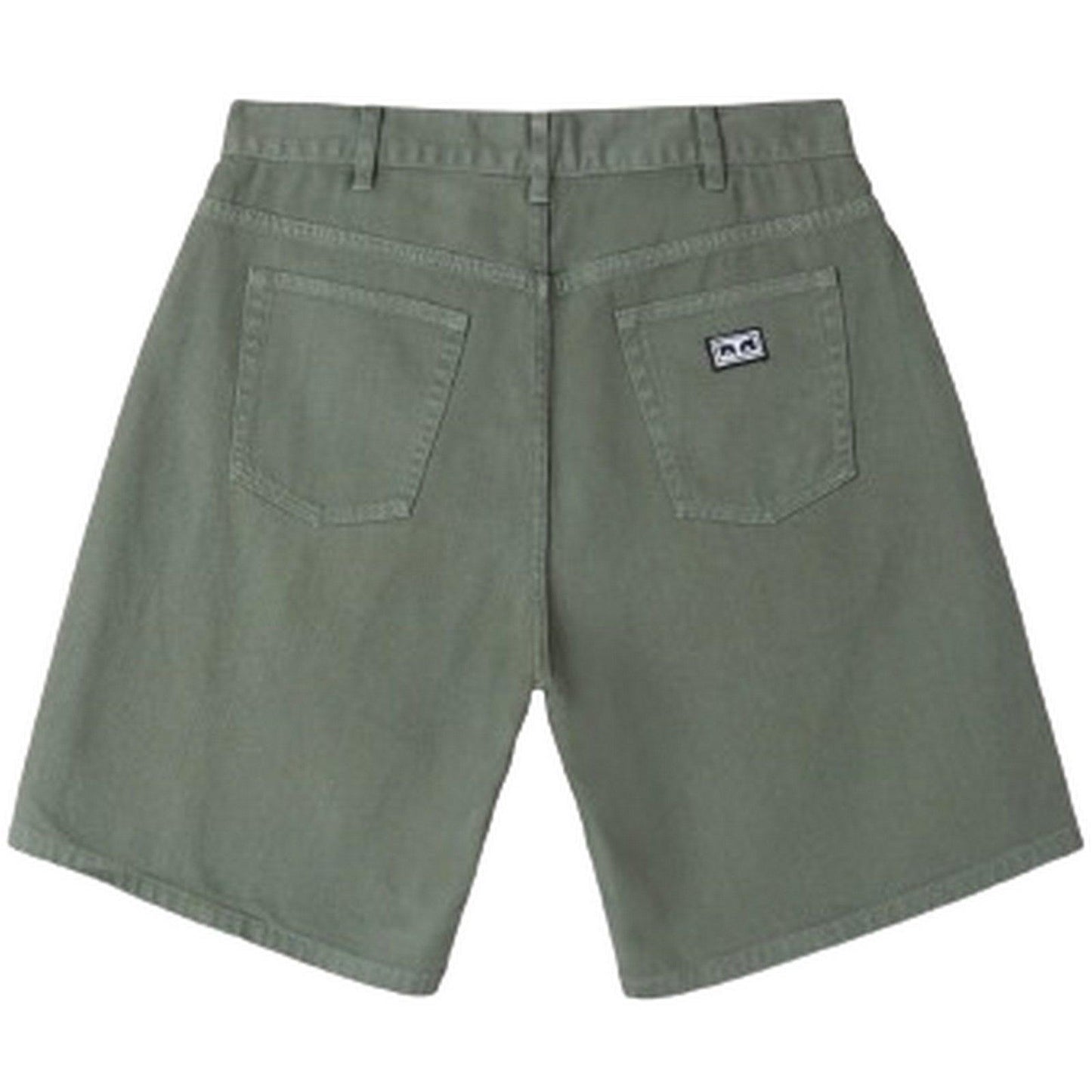 Bermuda Uomo Obey - Bigwig Baggy Denim Short - Verde