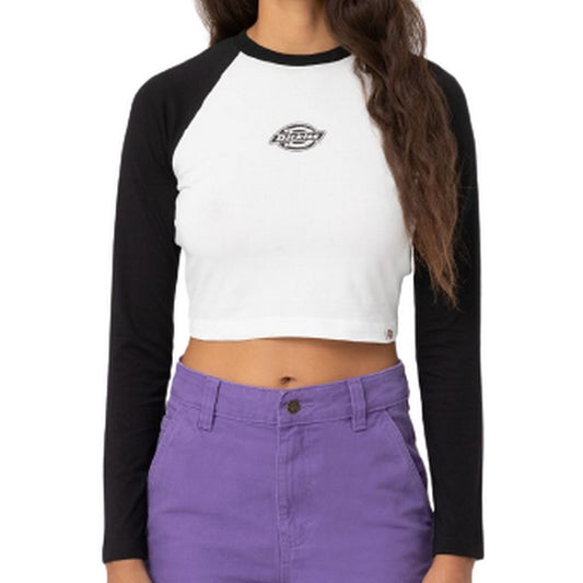 Maglie a manica lunga Donna Dickies - Sodaville Tee Ls W - Nero