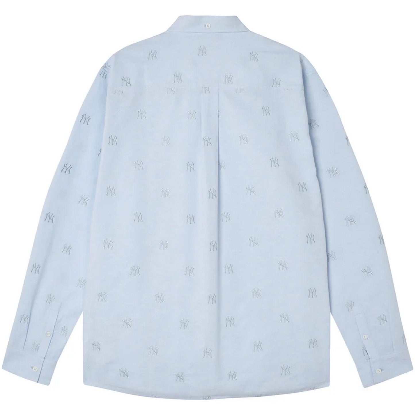 Camicie casual Unisex New Era - Mlb Monogram Overshirt Neyyan - Celeste