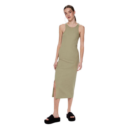 Vestiti casual Donna Pieces - Pcruka Boxer Tank Dress Noos Bc - Verde