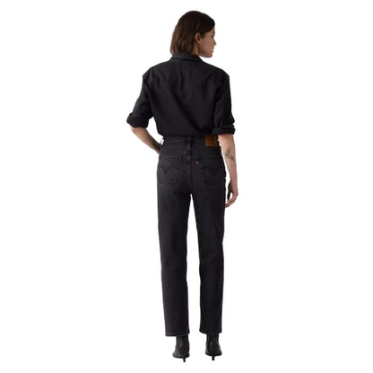 Jeans Donna Levi's - Ribcage Straight Ankle - Nero