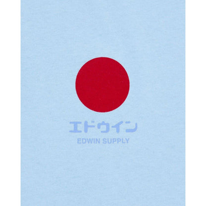 T-shirt Uomo Edwin - Japanese Sun Supply Ts - Blu