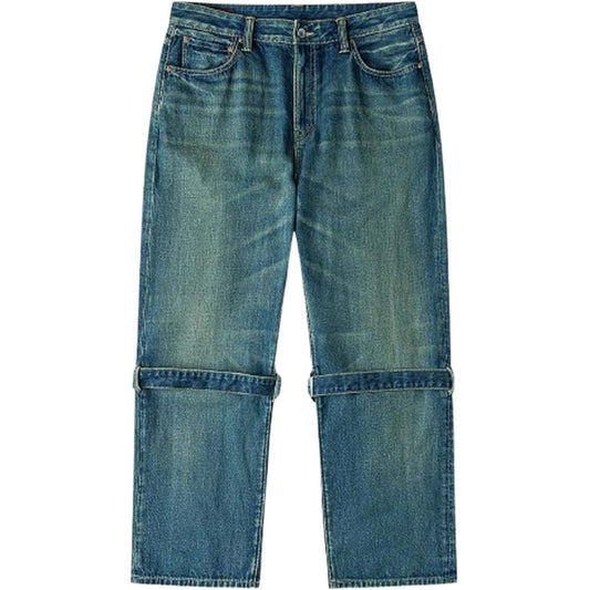 Jeans Uomo Evisu - Ej Washed Bondage Jeans - Blu