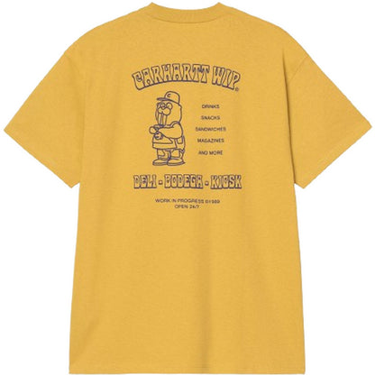 T-shirt Uomo Carhartt Wip - S/S Sandwich T-Shirt - Giallo