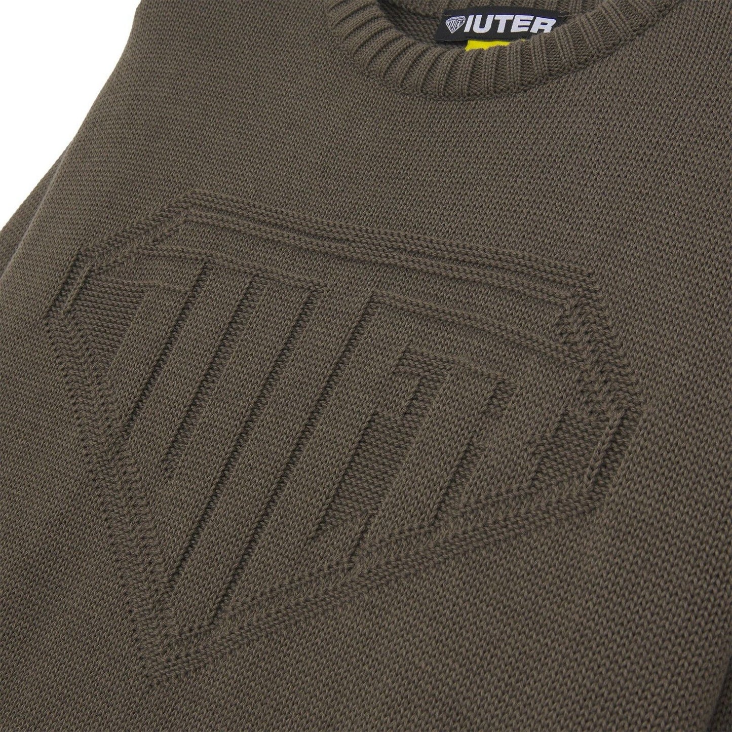 Maglioni Uomo Iuter - Links Logo Knit Sweater - Marrone