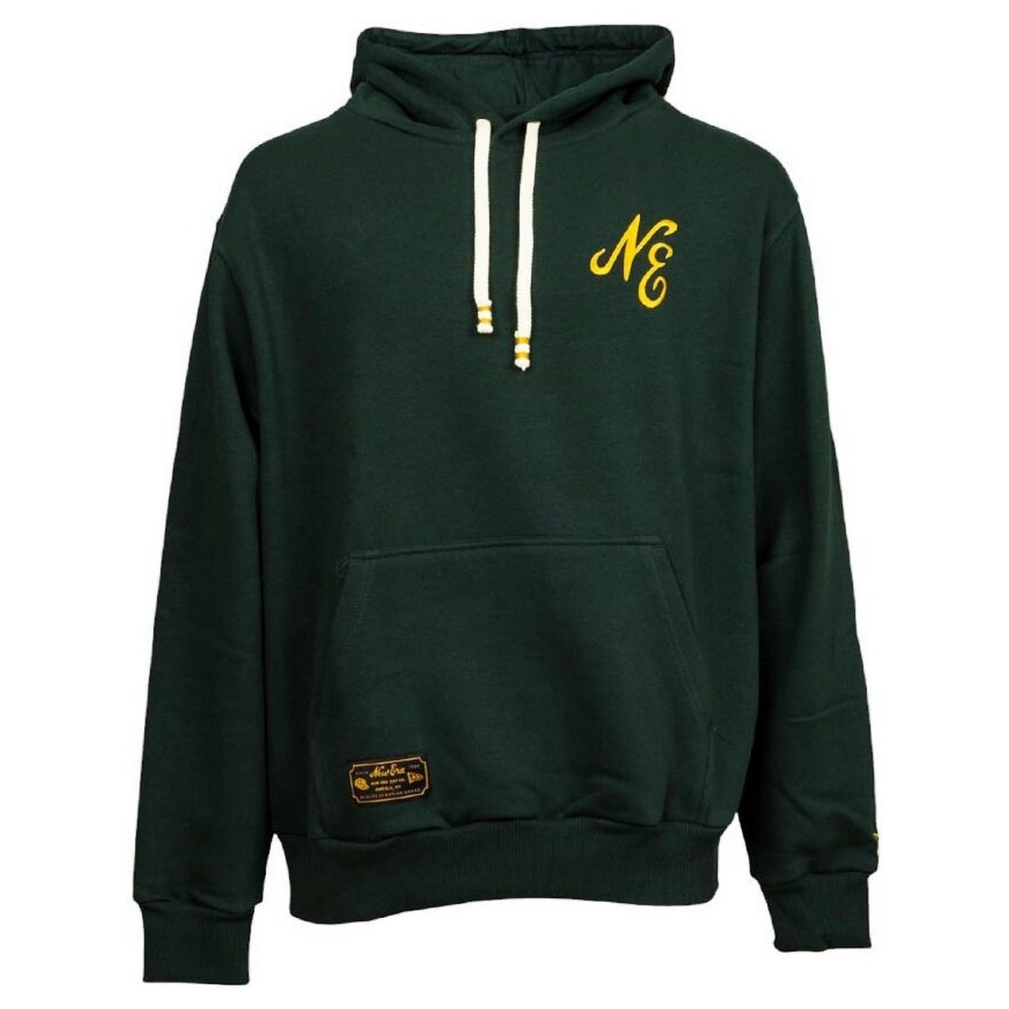 Felpe con cappuccio Unisex New Era - Ne Script Logo Os Hoody - Verde