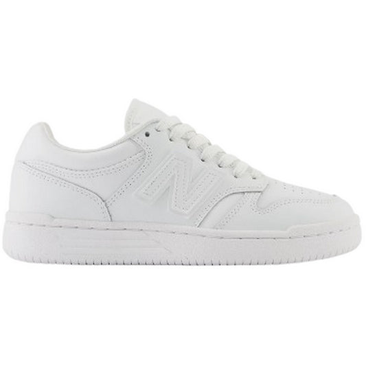 Sneaker Ragazzi Unisex New Balance - Scarpa Kids Lifestyle White Synthetic/Leather - Bianco