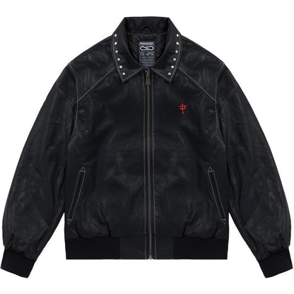 Giacche Uomo Propaganda - Varsity Jacket - Nero