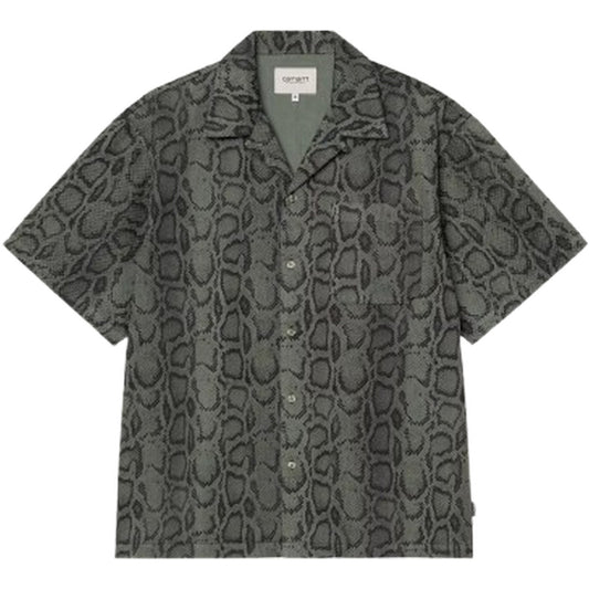 Camicie casual Uomo Carhartt Wip - S/S Snake Camo Shirt - Camouflage