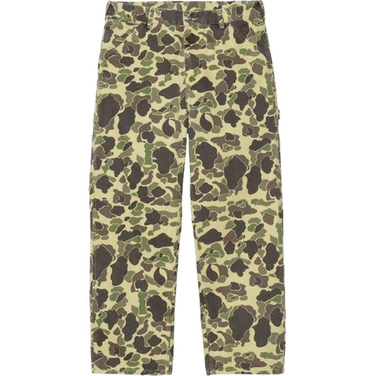 Pantaloni Uomo Carhartt Wip - Duck Single Knee Pant - Verde