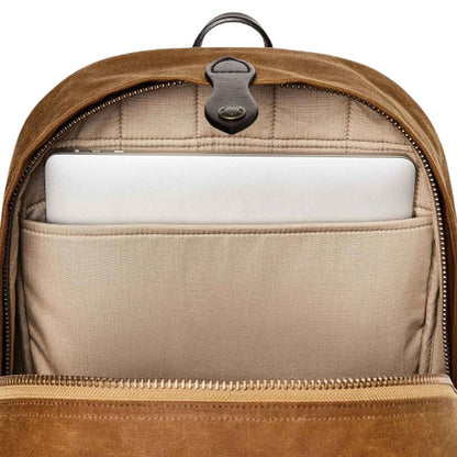 Zaini Casual Uomo Filson - Journeyman Backpack Oil Finish Tin Cloth - Marrone
