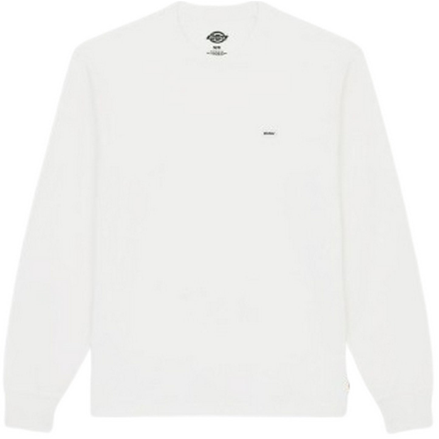 Maglie a manica lunga Uomo Dickies - Clancy Heavyweight Tee Ls - Bianco