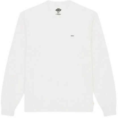 Maglie a manica lunga Uomo Dickies - Clancy Heavyweight Tee Ls - Bianco