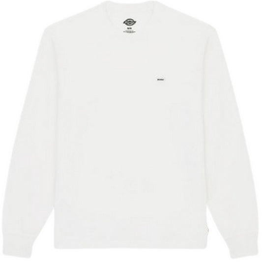 Maglie a manica lunga Uomo Dickies - Clancy Heavyweight Tee Ls - Bianco