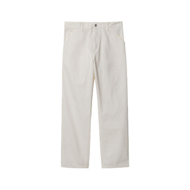 Pantalon Carhartt Wip pour hommes - Pantalon à genou unique - Blanc