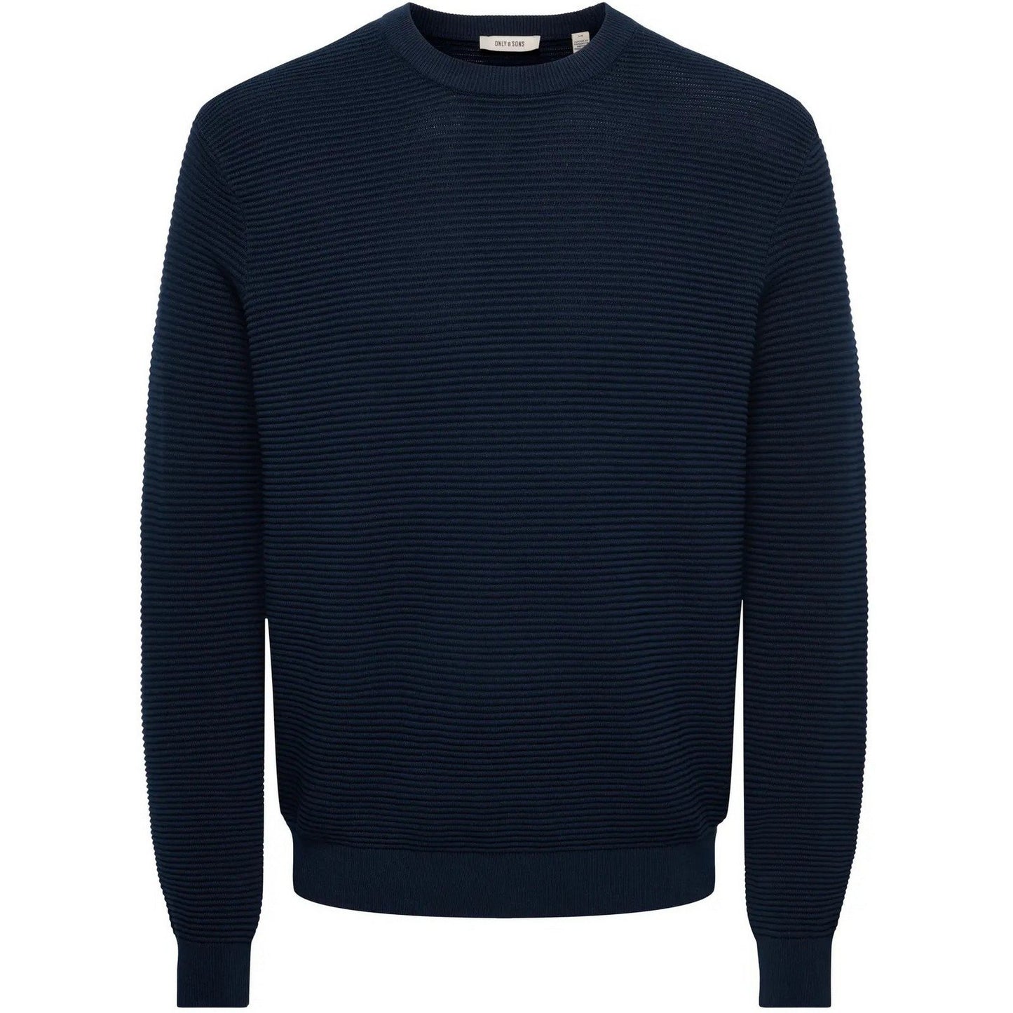 Maglioni Uomo Only & Sons - Onsron Reg Ls Crew Neck Knit Noos - Blu