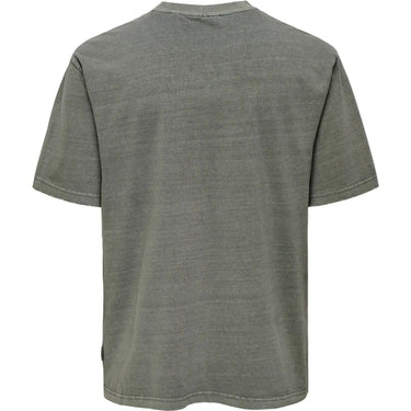 T-shirt Uomo Only & Sons - Onsdistress Rlx Ss Tee Noos - Grigio