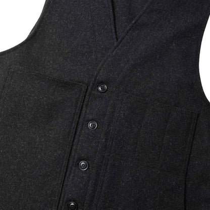 Gilet Uomo Filson - Mackinaw Wool Vest 26Oz - Grigio