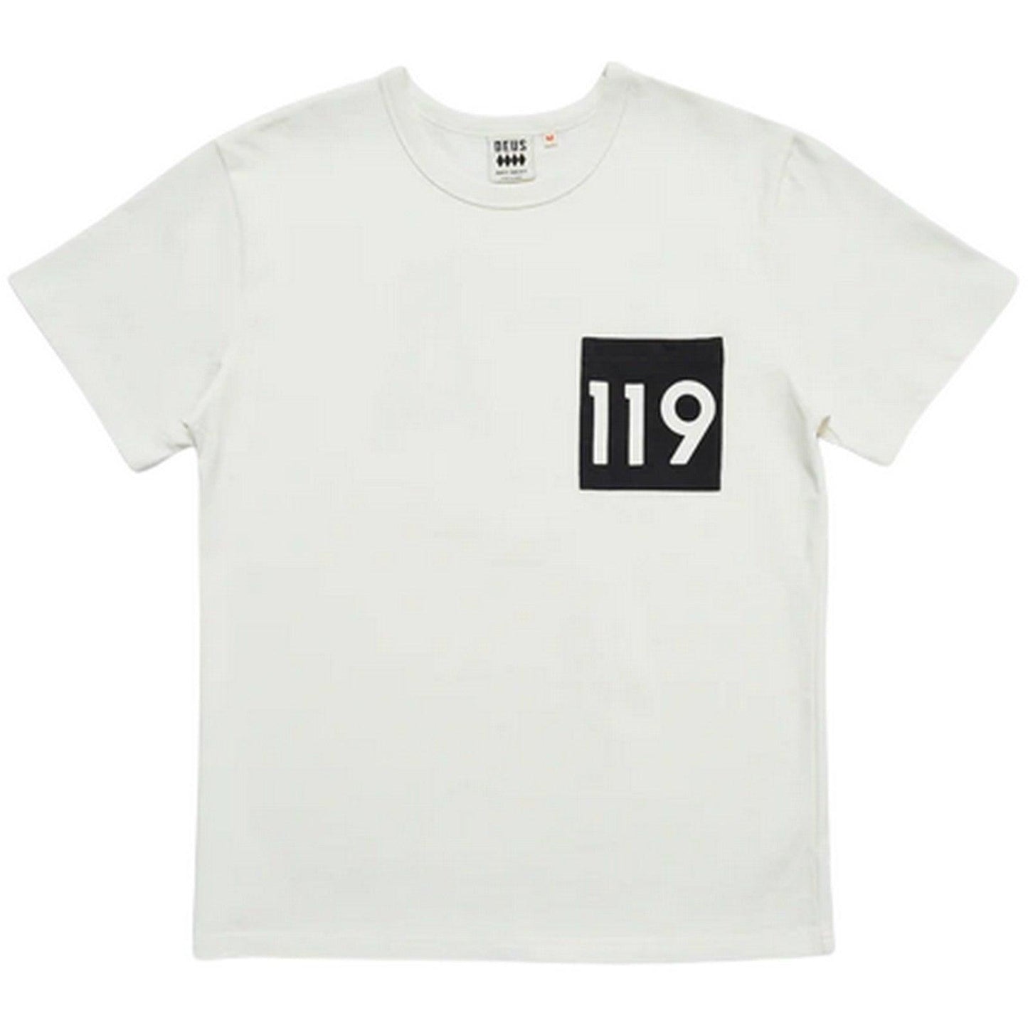 T-shirt Uomo Deus Ex Machina - La Address Tee - Bianco