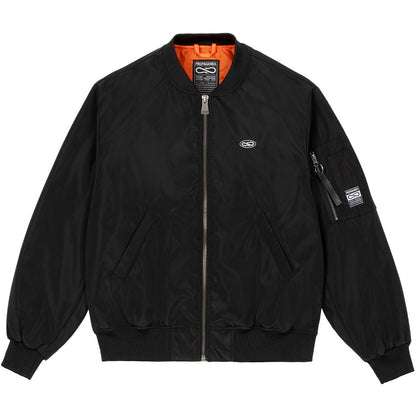 Giubbini Uomo Propaganda - Bomber Jacket Logo Atom - Nero