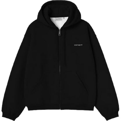 Felpe con cappuccio Uomo Carhartt Wip - Hooded Ebbert Jacket - Nero