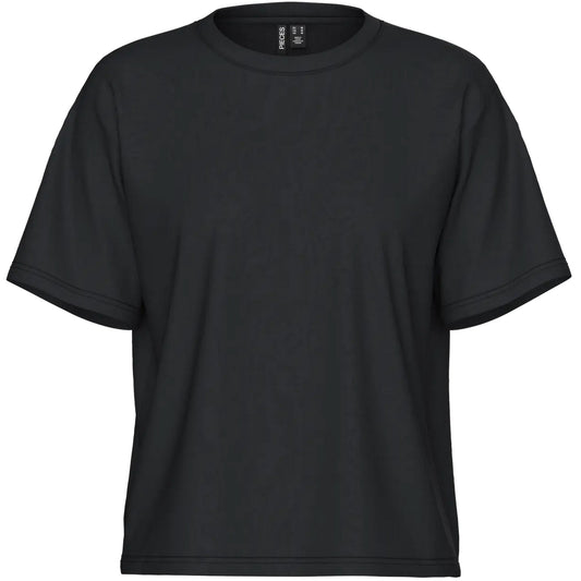T-shirt Donna Pieces - Pcskylar Ss Tee Jrs Noos - Nero