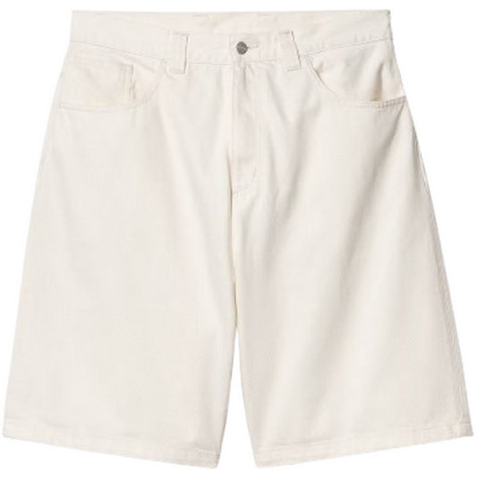 Bermuda Uomo Carhartt Wip - Brandon Short - Bianco