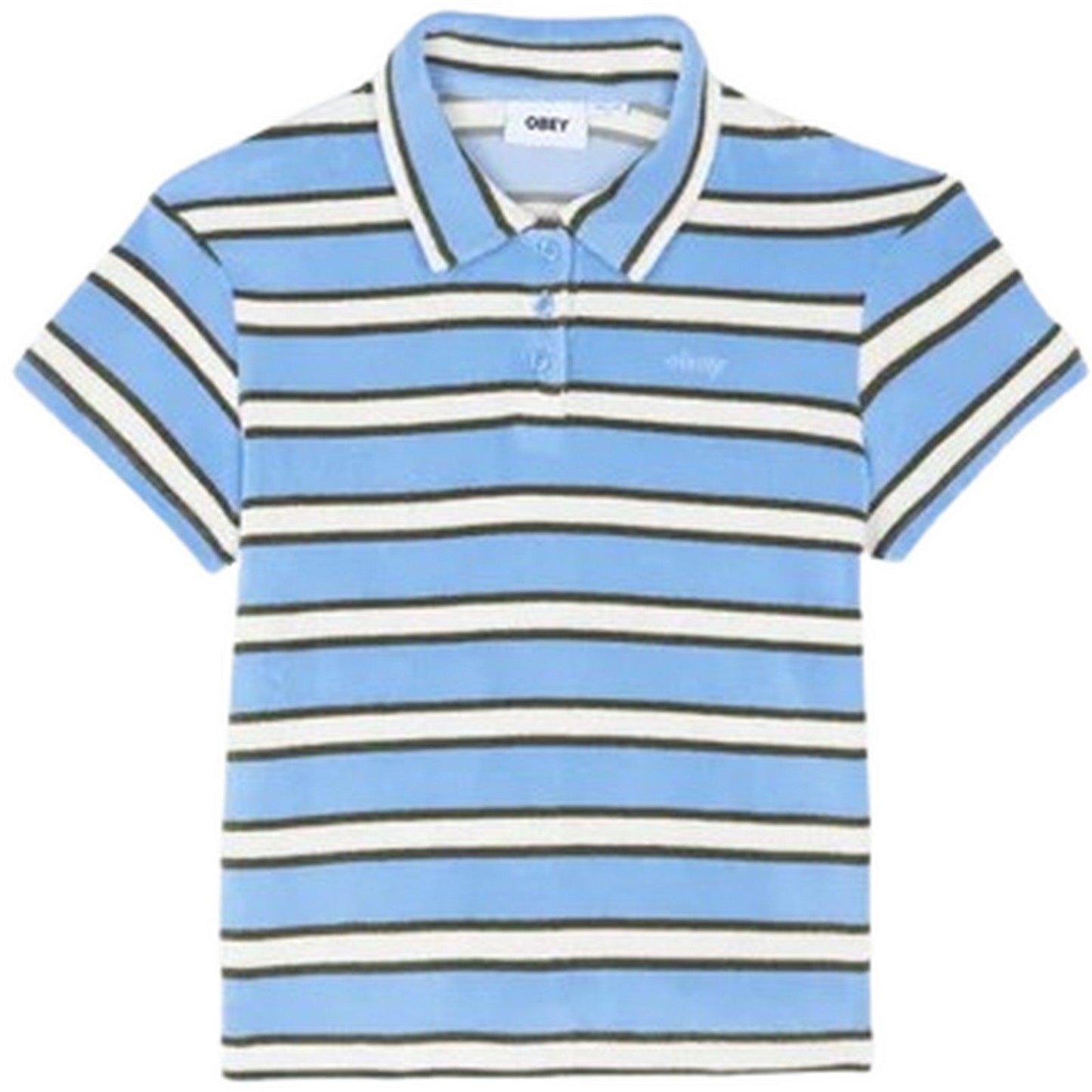 Polo Donna Obey - Sol Stripe Polo Ss - Multicolore