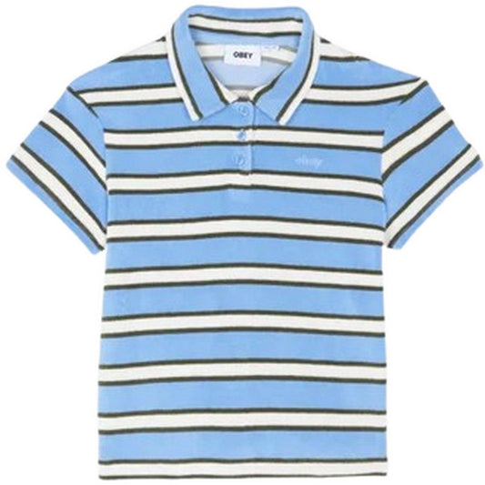 Polo Donna Obey - Sol Stripe Polo Ss - Multicolore