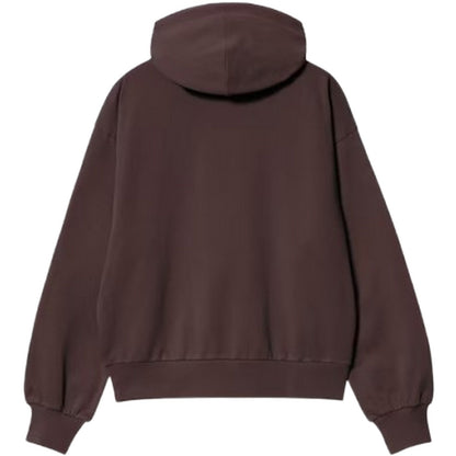 Felpe con cappuccio Donna Carhartt Wip - W' Hooded Casey Sweatshirt - Marrone